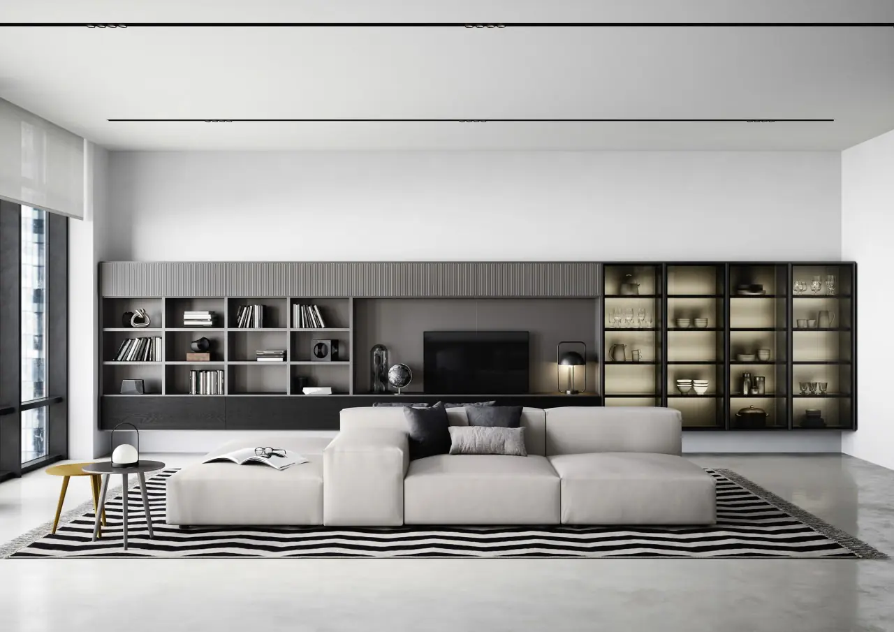 La parete attrezzata — guida Muzi Design