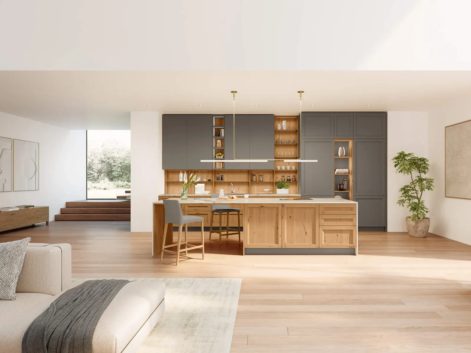 Cucine contemporanee per Roma